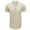 Beige, variant on Lovskoo 2024 Henley Shirts for Men Short Sleeve Cotton Linen Button Front Casual Solid Color Trendy Pullover Blouse V Neck Summer Beach T Shirts Dark Blue S