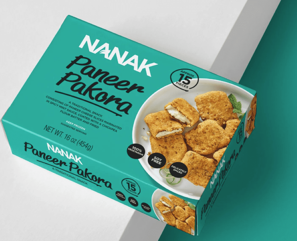 Nanak Paneer Pakora – Frozen Indian Snack, A traditional tasty
