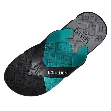 

LYSICSKINEM Flip Flops for Men Cushioned Sandals for Men Beach Slippers for Men Summer Non External Wearing with Toe