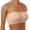 Beige, variant on Crop Tank Top Non-Padded Strapless Bandeau JIANLAI Women's Scalloped Edge Strapless Bandeau Bra, Wirefree Seamless Padded Tube Top Bra, Non Slip Basic Invisible Bralette for Summer Dresses