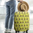 thumbnail image 2 of Yellow Bigfoot and Tree Pattern Luggage Cover Fashion Suitcase Cover Baggage Covers Fit 25-28 Inch Luggage (Go Travel), 2 of 5