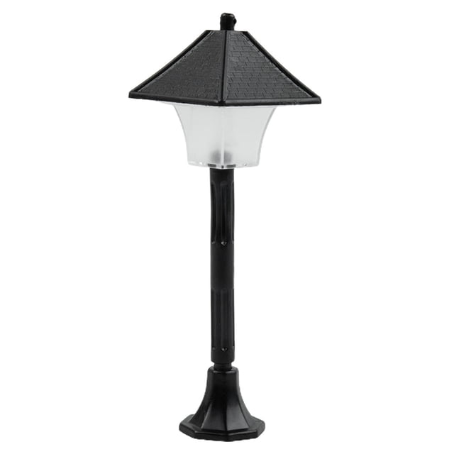 Lampe Solaire pour Maison de Poupée, Modèle de Chemin de Fer Miniature