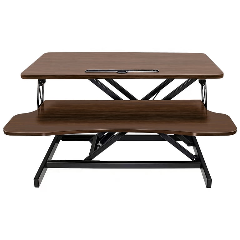 AsterOutdoor 32" Height Adjustable Sit-Stand Desk Converter photo 7