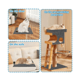 thumbnail image 4 of Protector Antirrasguños De Gato Muebles Torre Arbol 100 Cm Lab.G Gris, 4 of 5