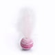 thumbnail image 1 of Juguete para gatos, pelota con textura de estrella, suministros para gatos, juguete interactivo divertido de espuma de plumas ligeras para gatitos (rosa), 1 of 1