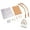 8.66x4.53x7.09 Inches, variant on Clear PVC DIY Tote Bag HandbagMaking Kit Handmade Gift Craft Tool Kit 2025