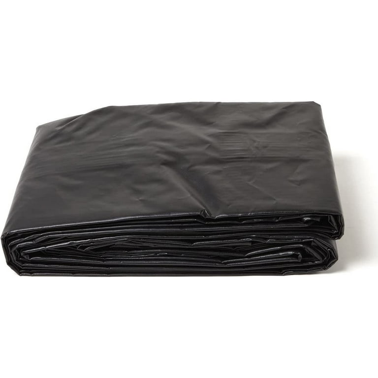 20' x 20' Black Waterproof Canvas Tarps | by Tarps Now