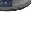 thumbnail image 3 of Mod Comfys Womens Foil Print Suede Sandals, 3 of 4