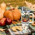 thumbnail image 4 of Fall Tumbler 40 oz Tumbler with Handle and Straw Lid Leak Proof - Welcome Home Pumpkin Coffee Mug Autumn Thanksgiving Fall Gifts for Women Happy Party, 4 of 6