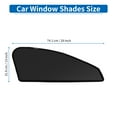 thumbnail image 3 of Cubierta de Ventana para Automóvil Unique Bargains para Mazda CX-30 DM Series Parasoles para Parabrisas Red para Protección Solar del Conductor y Pasajero Temperatura Fresca Color Negro, 3 of 7