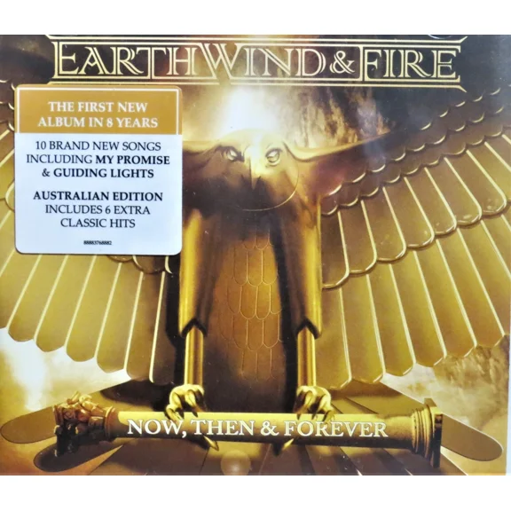 Earth Wind & Fire , Now ,Then & Forever New! Cd Deluxe Edition 16 Tracks