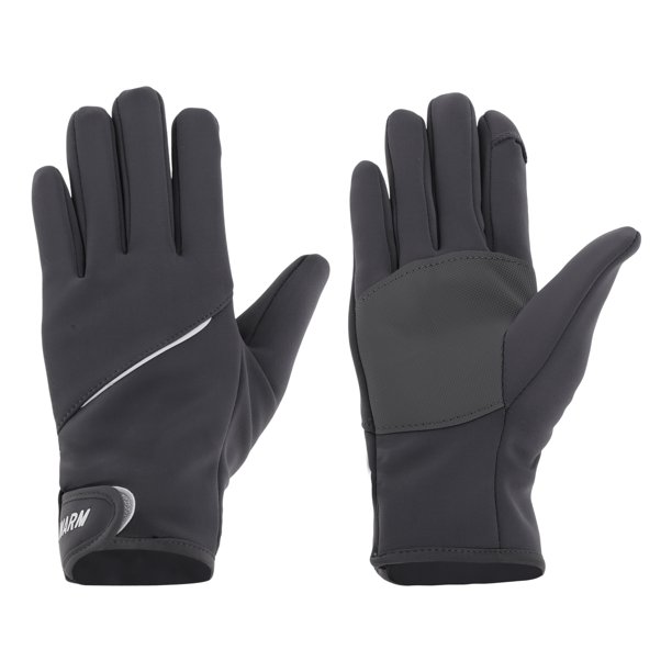Guantes de ciclismo de dedo completo para mujer, guantes de motocicleta para escalar, motocicleta, ciclismo, poliéster, gris oscuro, talla única