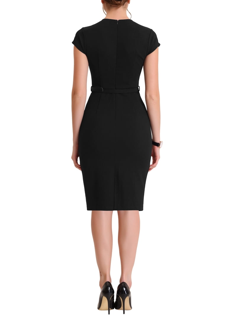 black high neck cap sleeve bodycon dress Rosalee Cream Long-Sleeve Cowl-Back Maxi Dress With Bows  Club L London
