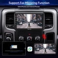 thumbnail image 2 of Binize Android 13 Double Din Car Stereo for Dodge Ram 1500 2500 3500 Radio 2013-2018, 9" in-Dash Navigation GPS Unit with Wireless CarPlay/Android Auto/AM/FM/Backup Camera/DSP/SWC/BT/WiFi/2+32GB, 2 of 9