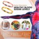 thumbnail image 1 of Pulsera para el cuidado de la salud, paquete de 1/4, pulsera de drenaje linfático para bajar de peso, pulsera magnética de drenaje linfático, valor excepcional, 1 of 9