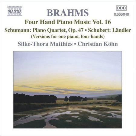 J. Brahms - Four Hand Piano Music 16 - Music & Performance - CD