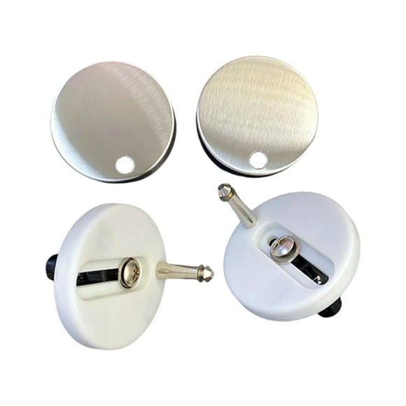 2x Bisagras para asiento de inodoro, accesorios de fijación para tapa de inodoro, repuesto para accesorios de baño, liberación rápida, tuercas de