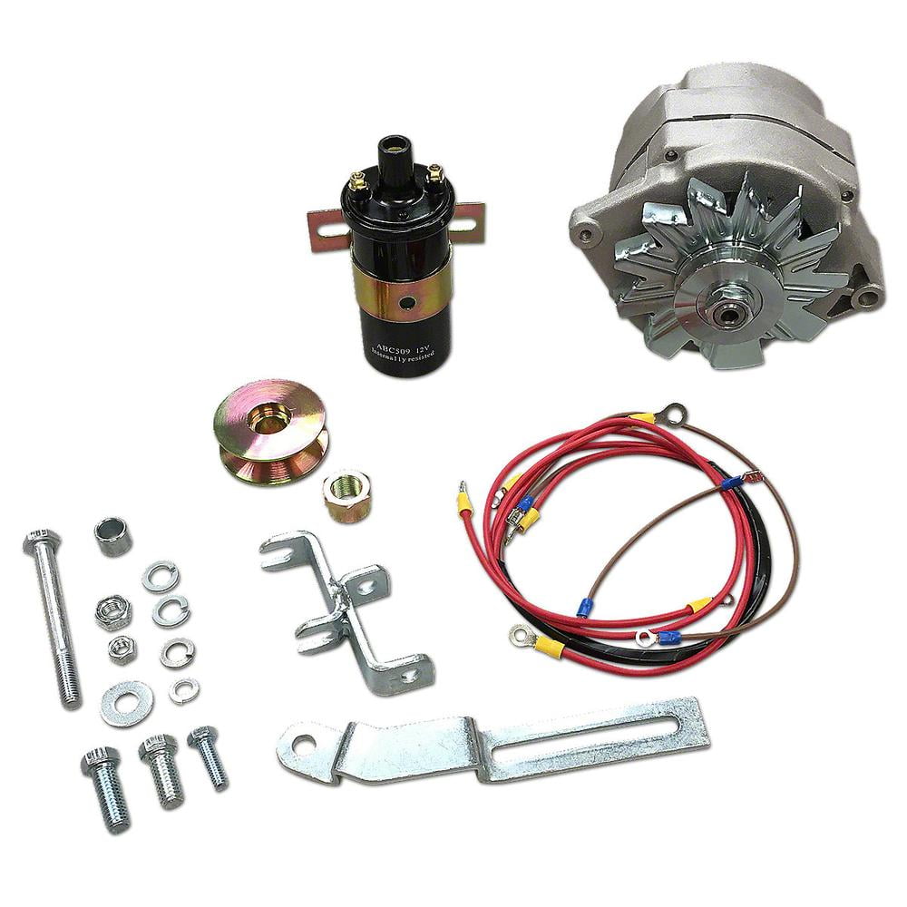 MFS3812 Alternator Conversion Kit Fits Massey Ferguson TE20 TO20