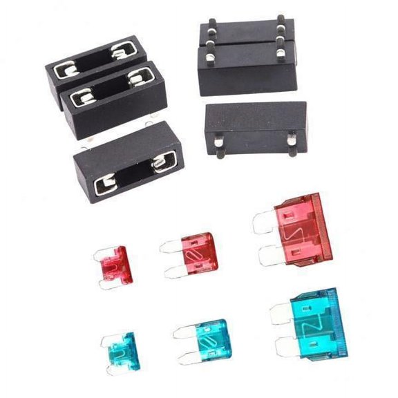 Wzmzjy 2-3 of pack 6 Set PCB Mount Mini Small Medium Universal Car Holder   Blade 2 Pcs