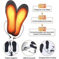 thumbnail image 2 of Heated Insoles Electric Heated Insole USB USB Heated Insoles Foot Warmer, for Winter, Fishing, Hikin, 2 of 5