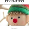 thumbnail image 2 of Conjunto De 2 Elfos Navideños De Peluche - Decoración Navideña Colgante - Decoración Del Coche, 2 of 4
