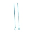 thumbnail image 4 of 2 piezas cepillos de limpiador de paja de silicona larga liviana recipiente de cuello estrecho cepillos de botella de silicona reutilizables para taza Azul, 4 of 8