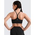 thumbnail image 2 of Sostén Deportivo CRZ YOGA Butterluxe con Espalda en Y y Escote Redondo Negro M, 2 of 4