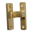 thumbnail image 2 of Pestillo de puerta mayimx Cerradura de puerta con tornillos de fácil instalación Pestillo abatible para puerta corrediza Dorado, 2 of 9