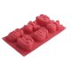 thumbnail image 1 of Molde De Pastel Diy De Navidad De 6 Rejillas, Fabricante De Cubos De Silicona Resistente Al Calor, Fácil De Mover, Molde Para Hornear, Fabricante De Bloques De Hielo, Fácil De Quitar Minnieouse HA014858-00, 1 of 6