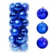 thumbnail image 4 of Adornos navideños Avdjesfny, 24 bolas navideñas, adornos para árbol de Navidad, bolas colgantes para decoración de fiestas, bodas y festividades., 4 of 6