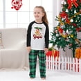 thumbnail image 4 of Family Matching Christmas Pajamas Cookies and Milk Theme with Festive Patterns, Sizes NB to 6XL with Pet Outfit, 4 of 7