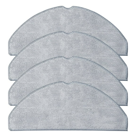 For ILIFE A30 Pro Self Emptying Robot Vacuum Cleaner Mop Cloth Spare Part Rag Microfiber Mop Cloth Kit 4 Pack/10 Pack