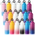 thumbnail image 1 of Botellas de agua Potchen de aluminio, 500 ml, 18 unidades, color degradado, 1 of 7