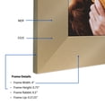 thumbnail image 3 of ArtToFrames 28" x 28" Gold Picture Frame, 28x28 inch Gold MDF Poster Frame (WOM-5325),  Pack, 3 of 8