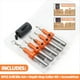 thumbnail image 5 of Juego de 5 Brocas Avellanadoras Ajustables de 8 mm para Carpintería., 5 of 7