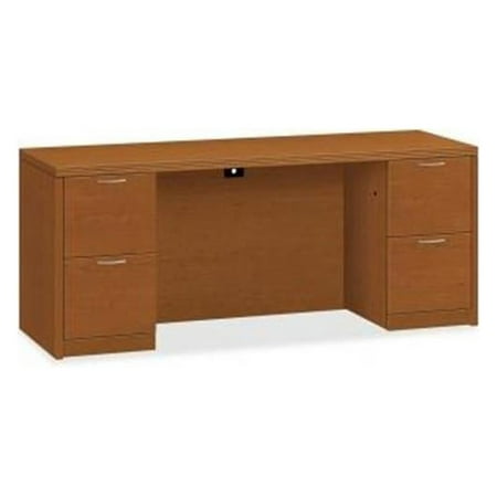 UPC: 0887146056005 | HON Double Pedestal Credenza 72 x24 x29-1/2 Bourbon Cherry 115900ACHH