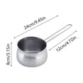 thumbnail image 2 of Stainless Steel Saucepan For Melting Chocolate Cheese Butter Precise Cooking Kitchen Tool With Ergonomic Handle, 2 of 4