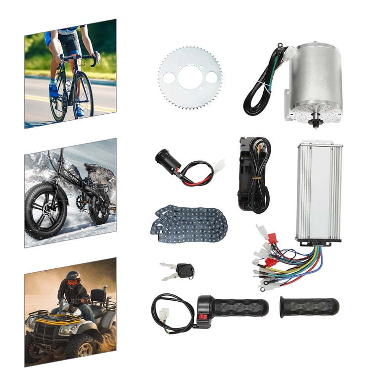 Revolution works 自転車電動化キット 72V 3000W Brushless Motor Kit For Electric Bicycle E Bike Dirt