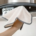 thumbnail image 3 of 4 toallas secas a mano para cocina y baño, juego de toallas pequeñas y suaves súper absorbentes con lazo para colgar (4 colores), 3 of 5