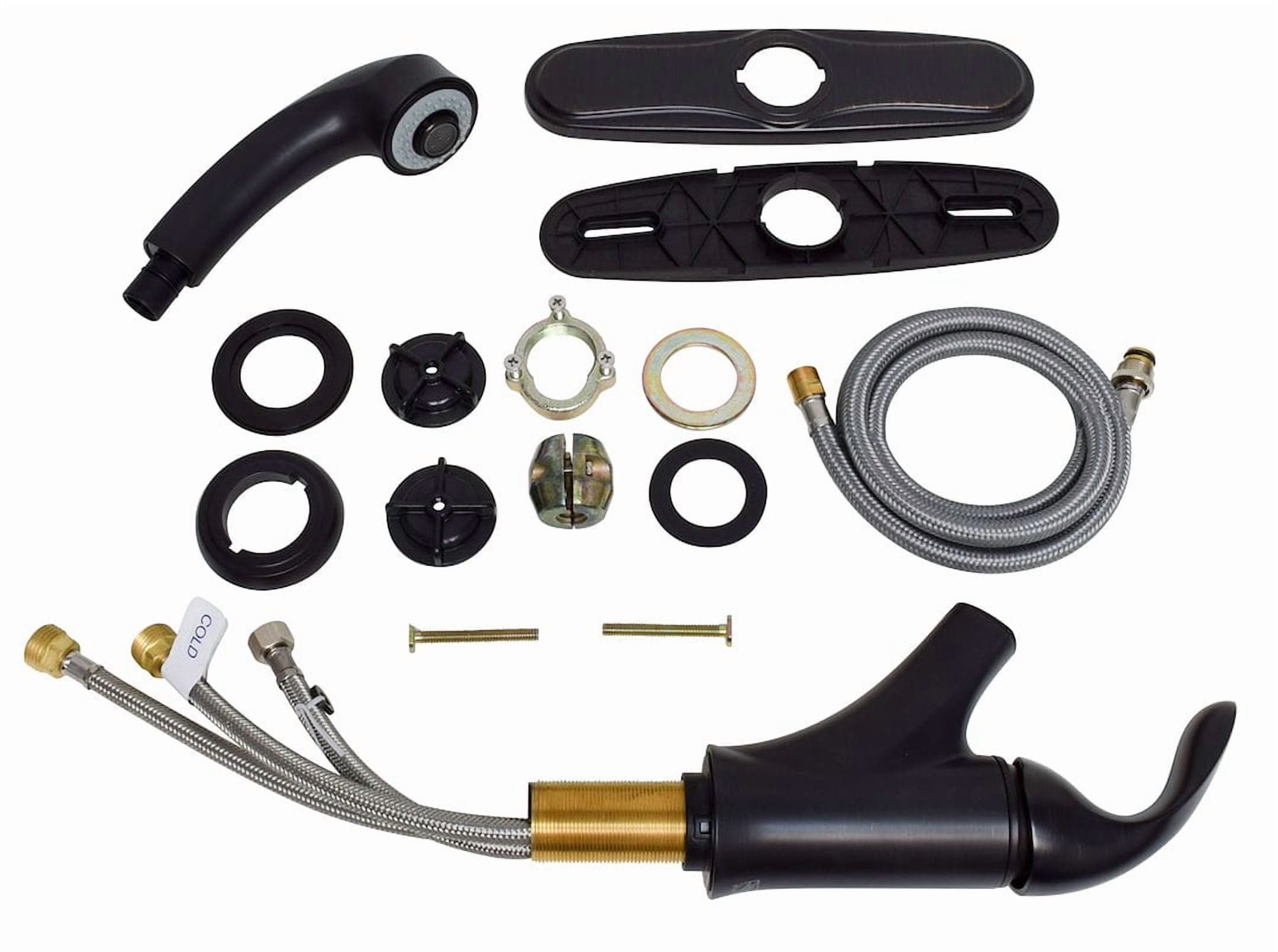 Valterra PF231541 Single-Handle Pull Out Hybrid Kitchen Faucet - Rubbed Bronze