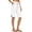 White, variant on Womens Bermuda Shorts Drawstring Waist Athletic Loose Casual Running Comfy Summer Shorts with Pockets by Yigetop Beige L