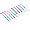 thumbnail image 4 of Pinceles para maquillaje facial, convenientes para usar 10 pinceles para maquillaje Buena artesanía para fiestas para principiantes Unbranded 1410210017112, 4 of 8