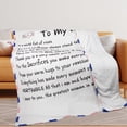 thumbnail image 5 of Gifts for Mom Blanket, Throw Blanket for Mom Birthday Gifts, Mom Blanket from Daughter Son, Mother Gifts for Mom Blanket, I Love You Mom Blanket 60"x80", 5 of 5