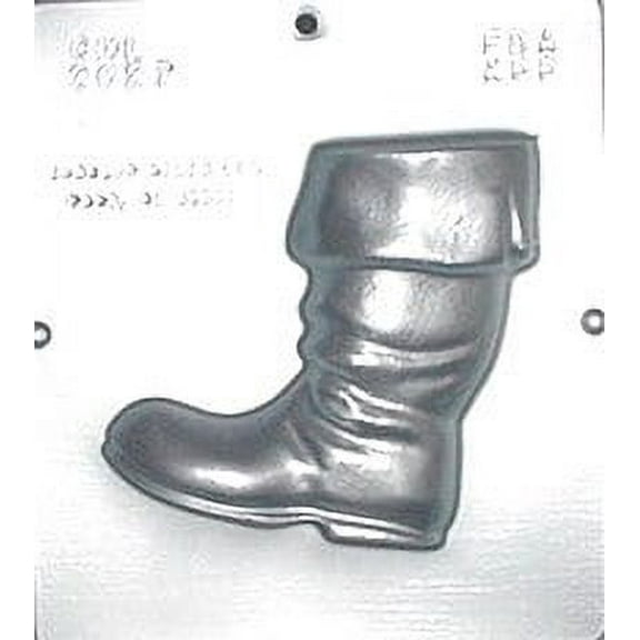 2027 Santa's Boot Facing Left Chocolate Candy Mold