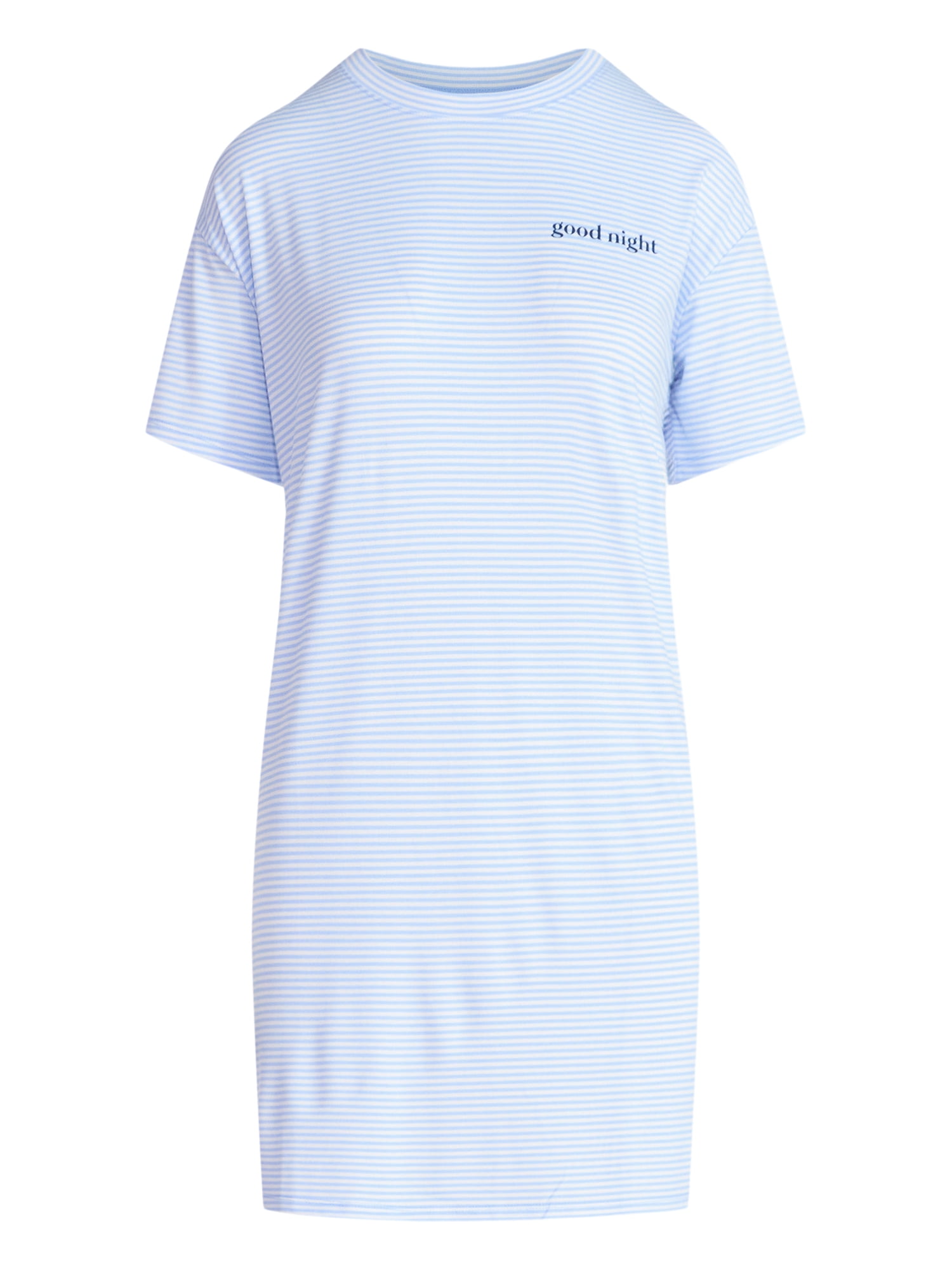 Joyspun Women's Dreamy Soft Collection Short Sleeve Sleepshirt, Sizes S/M-2X/3X