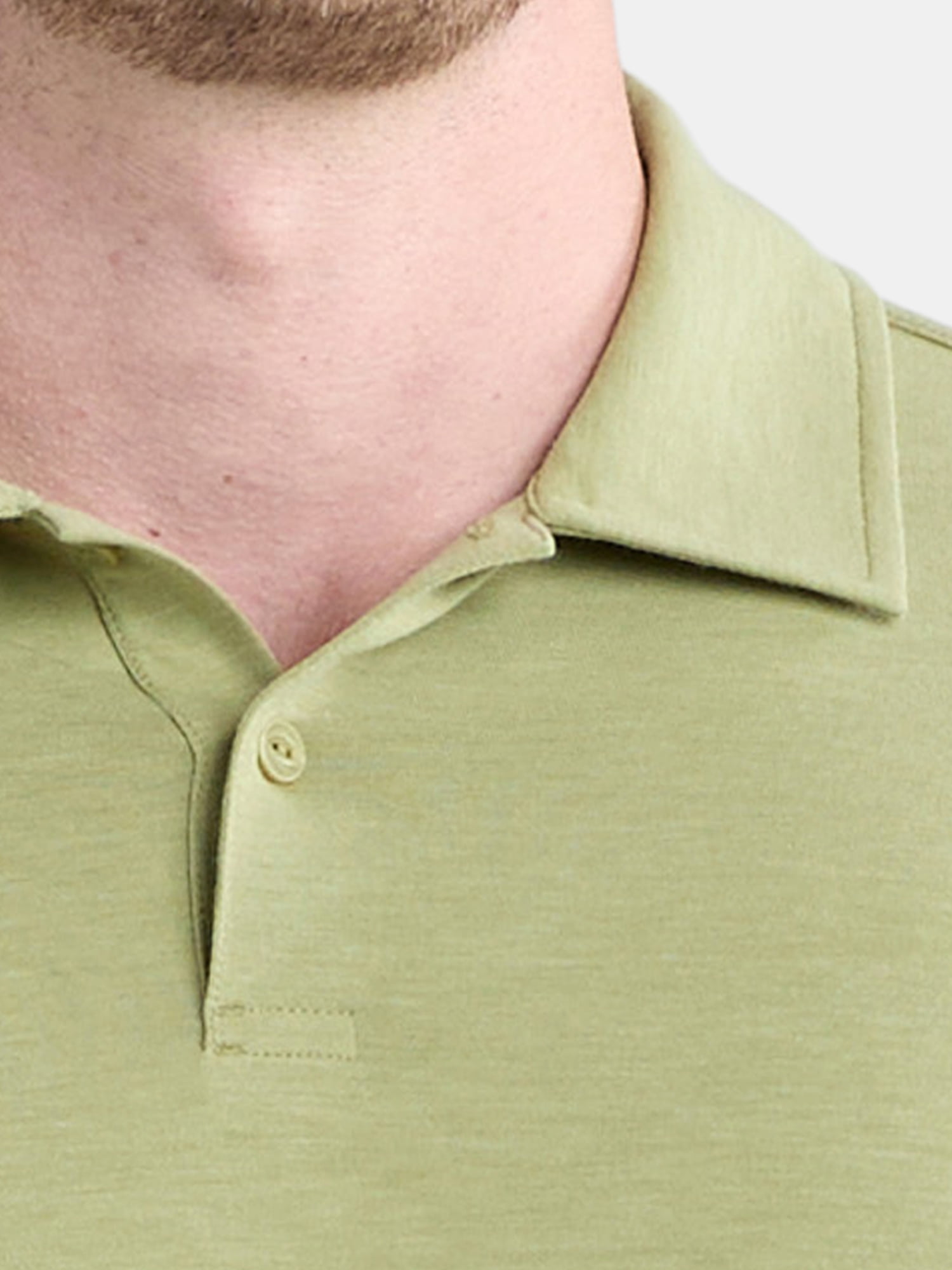 Ozark Trail Men's and Big Men's Merino Wool Blend Polo Shirt, Sizes S-3XL