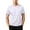 a01White, variant on Men's Workout Shirts Quick Dry Moisture Wicking Short Sleeve Crew Neck Athletic T-Shirt Lightweight Breathable Relaxed Fit Tops White XS