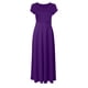 thumbnail image 4 of Vestidos Para Mujer Maxi Vestido Color Sólido Colorido Vestido Manga Corta Playa Casual Sundress Odeerbi  ODB145487, 4 of 6