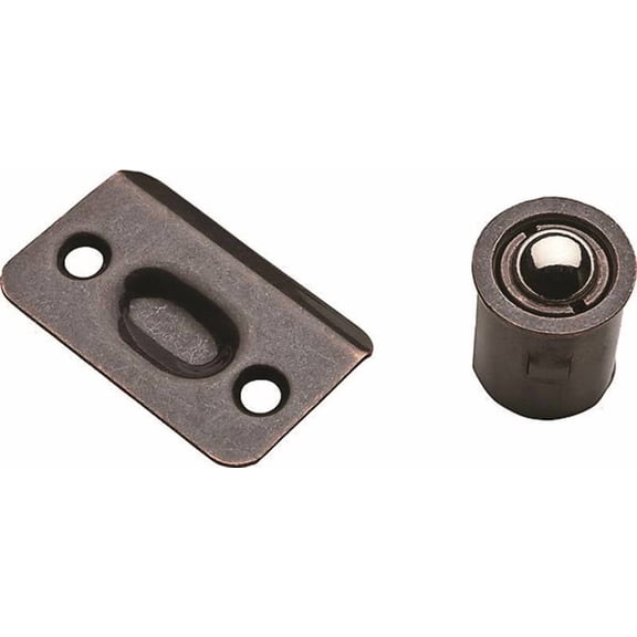 National Hardware Drive-In Ball Catch N830-108 - Oil Rubbed Bronze - 1 Piece