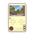 thumbnail image 2 of Gwong Electrónica Juego Console Handheld Mini ABS Clásico videojuego jugador para viajar, 2 of 6